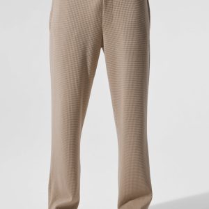 Elevate Waffle Straight Leg Pant - Gravel