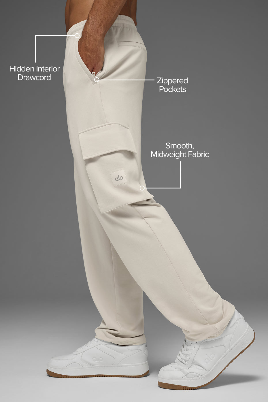 Double Take Cargo Pant - Bone - Image 2