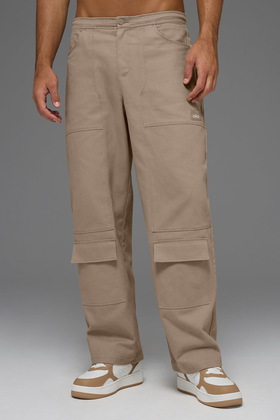 Cotton Canvas Carpenter Pant - Gravel - Image 3