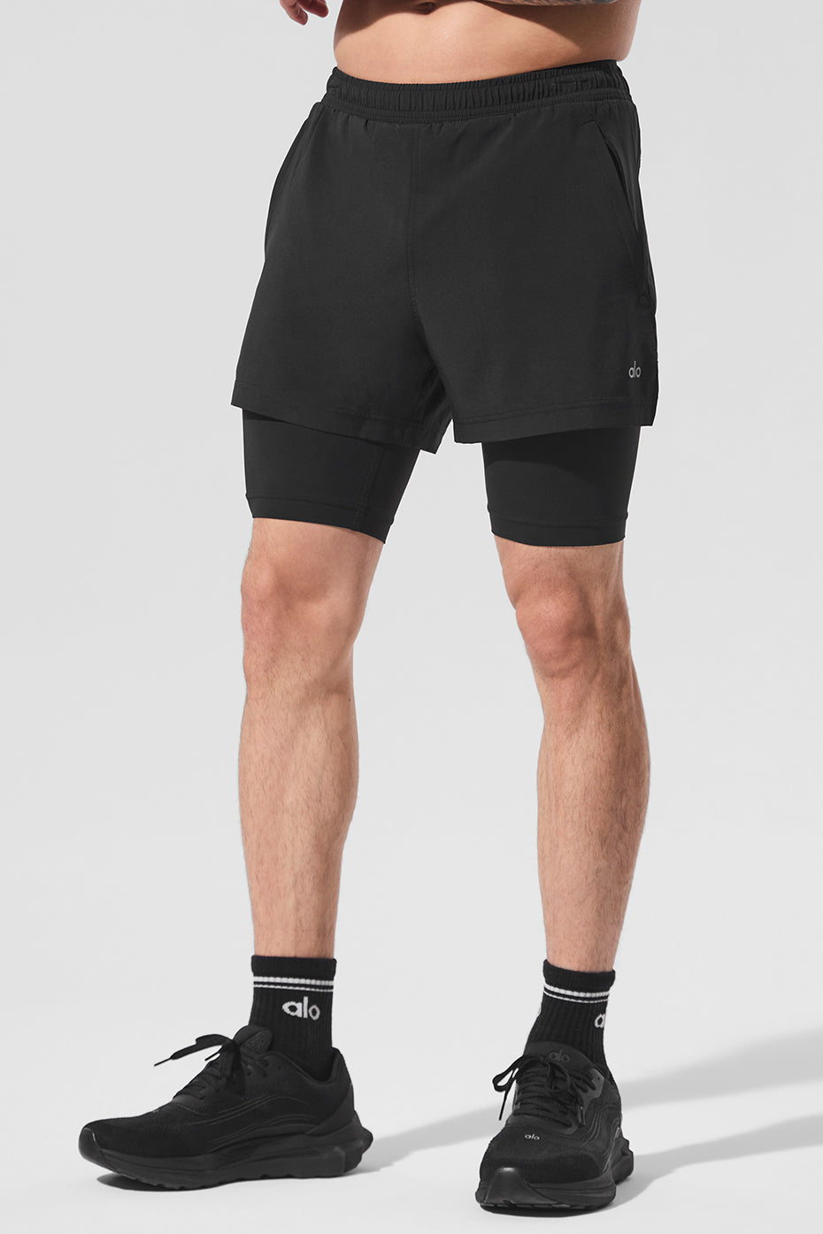5 Revival 2-In-1 Short - Black/Black