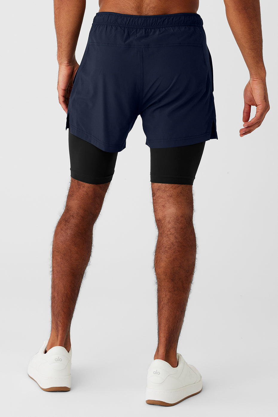 5 Revival 2-in-1 Short - Navy/Black - Image 2