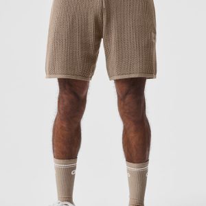 Open-Knit Short - Gravel