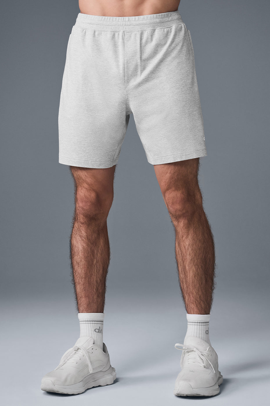 7 Conquer React Performance Short - Athletic Heather Grey - Image 2
