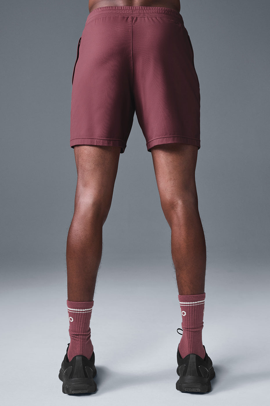 7 Conquer React Performance Short - Burgundy Truffle - Image 2