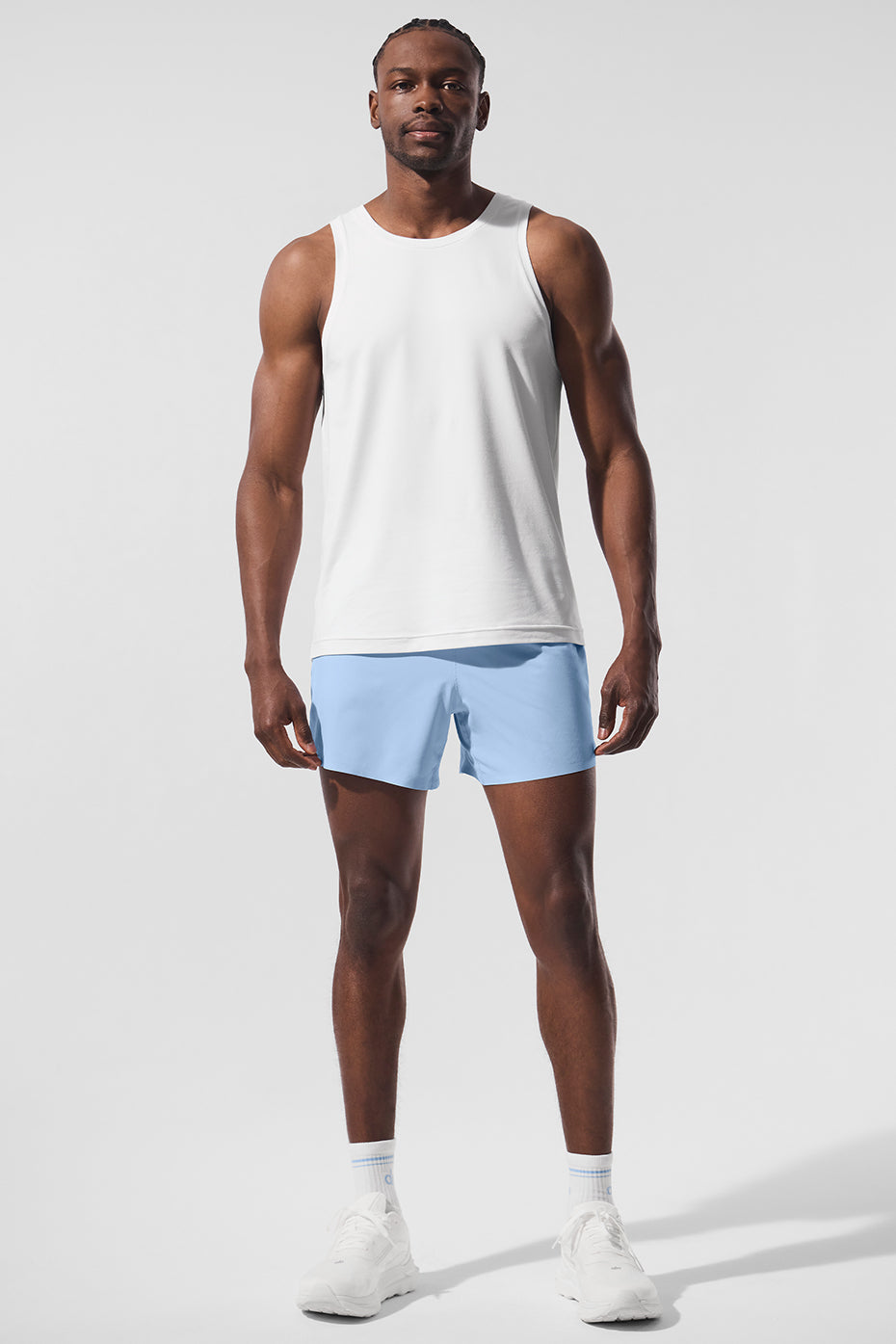 5 Adapt Running Short - Seashell Blue - Image 4