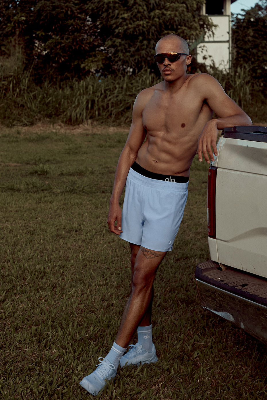 5 Adapt Running Short - Seashell Blue - Image 6