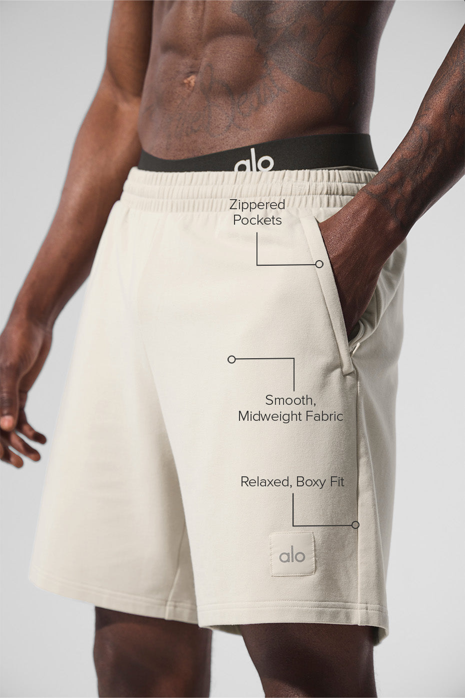 7 Double Take Short - Bone - Image 2