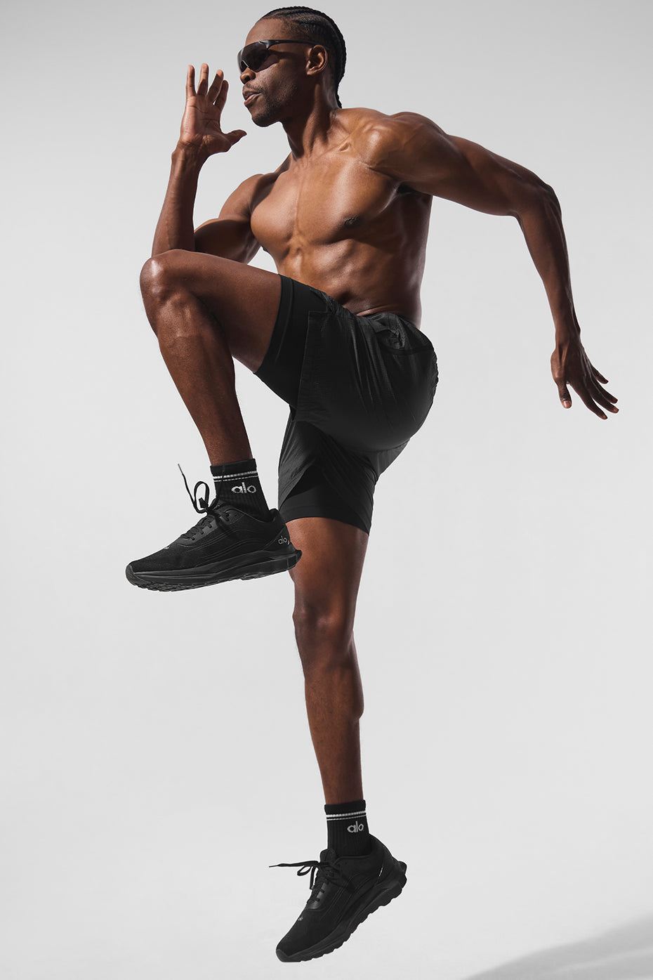 5 Game Time Ripstop 2-In-1 Short - Black/Black - Image 5