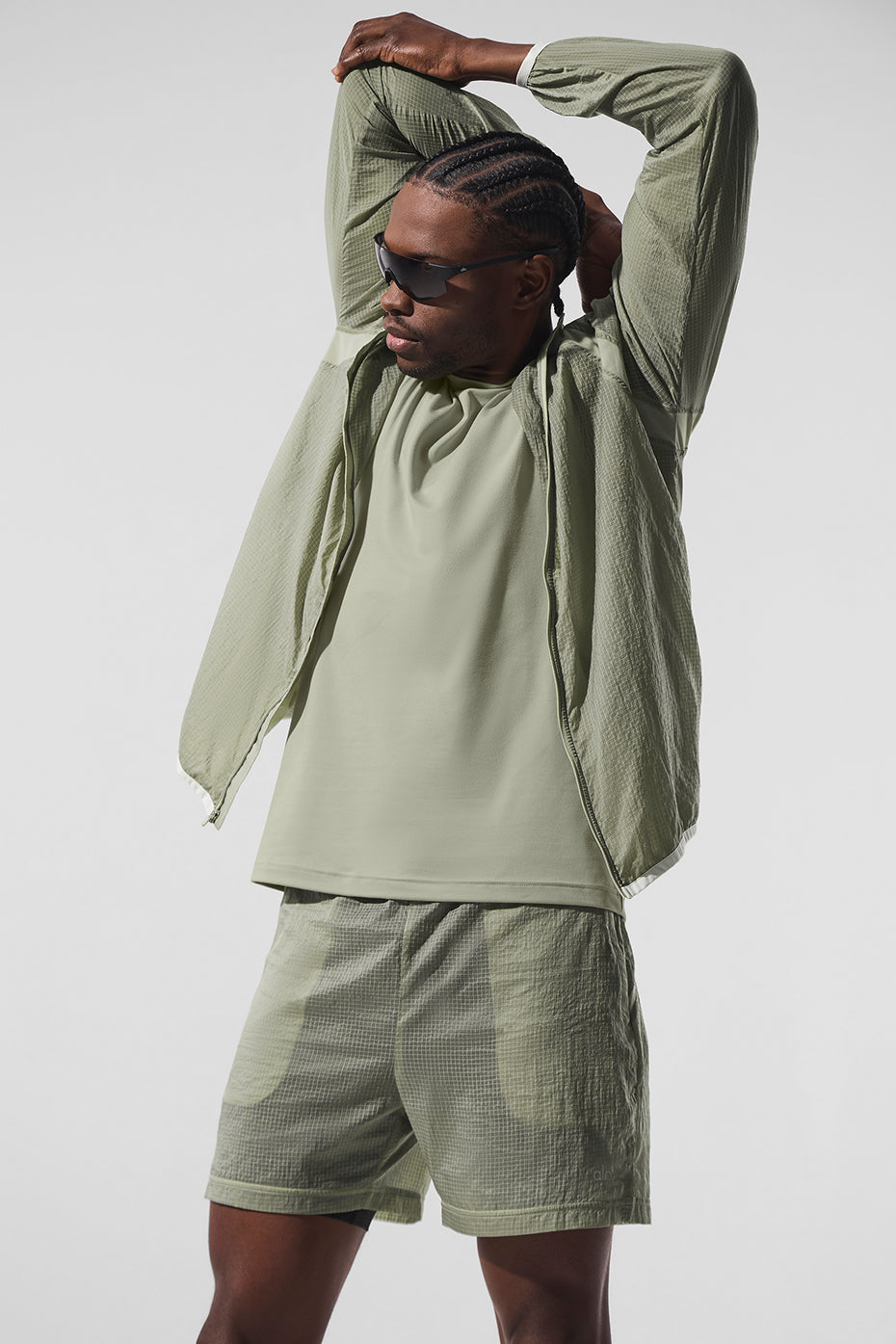 5 Game Time Ripstop 2-In-1 Short - Limestone/Black - Image 6