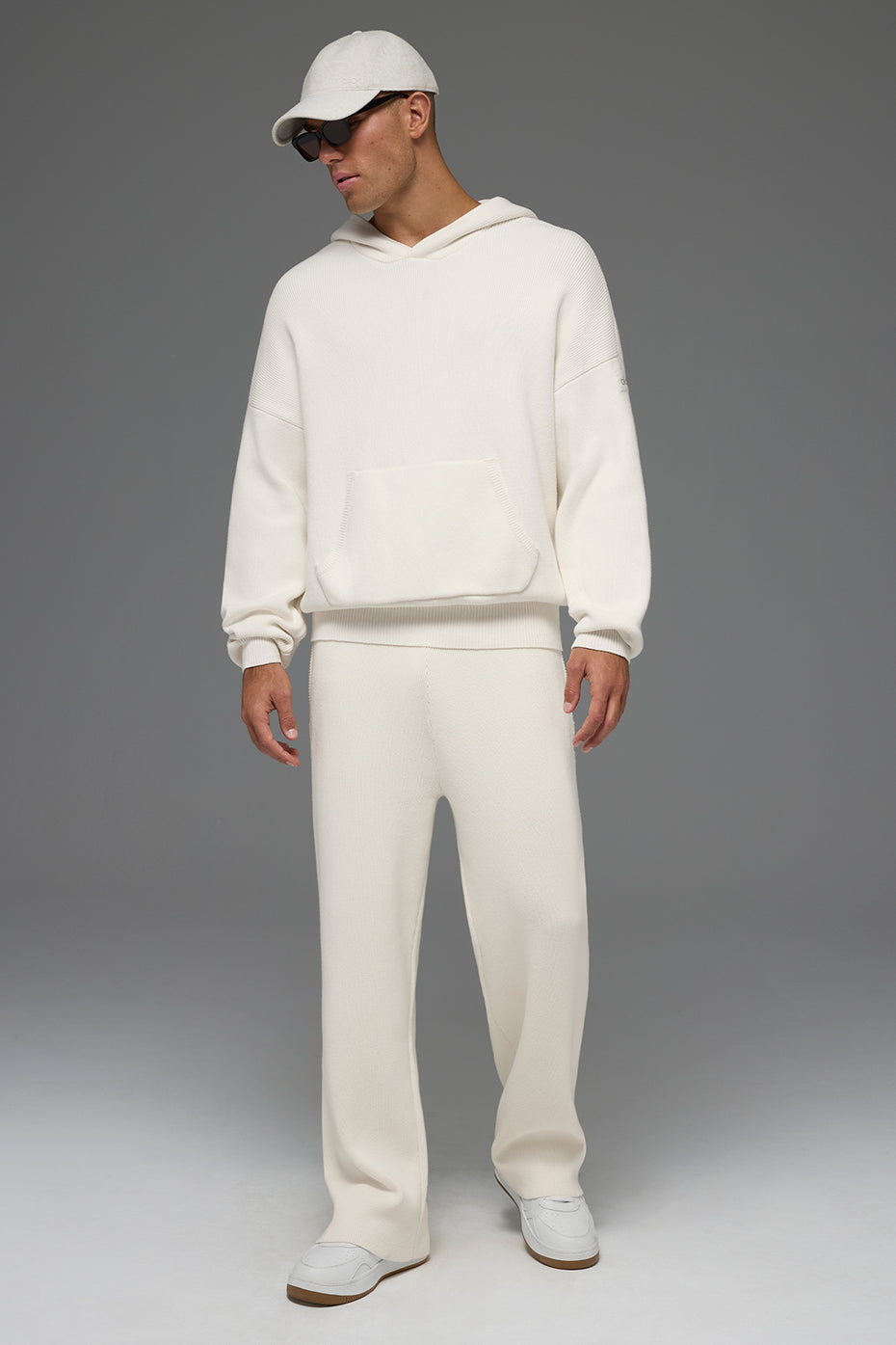 Scholar Hooded Sweater - Ivory - Image 5