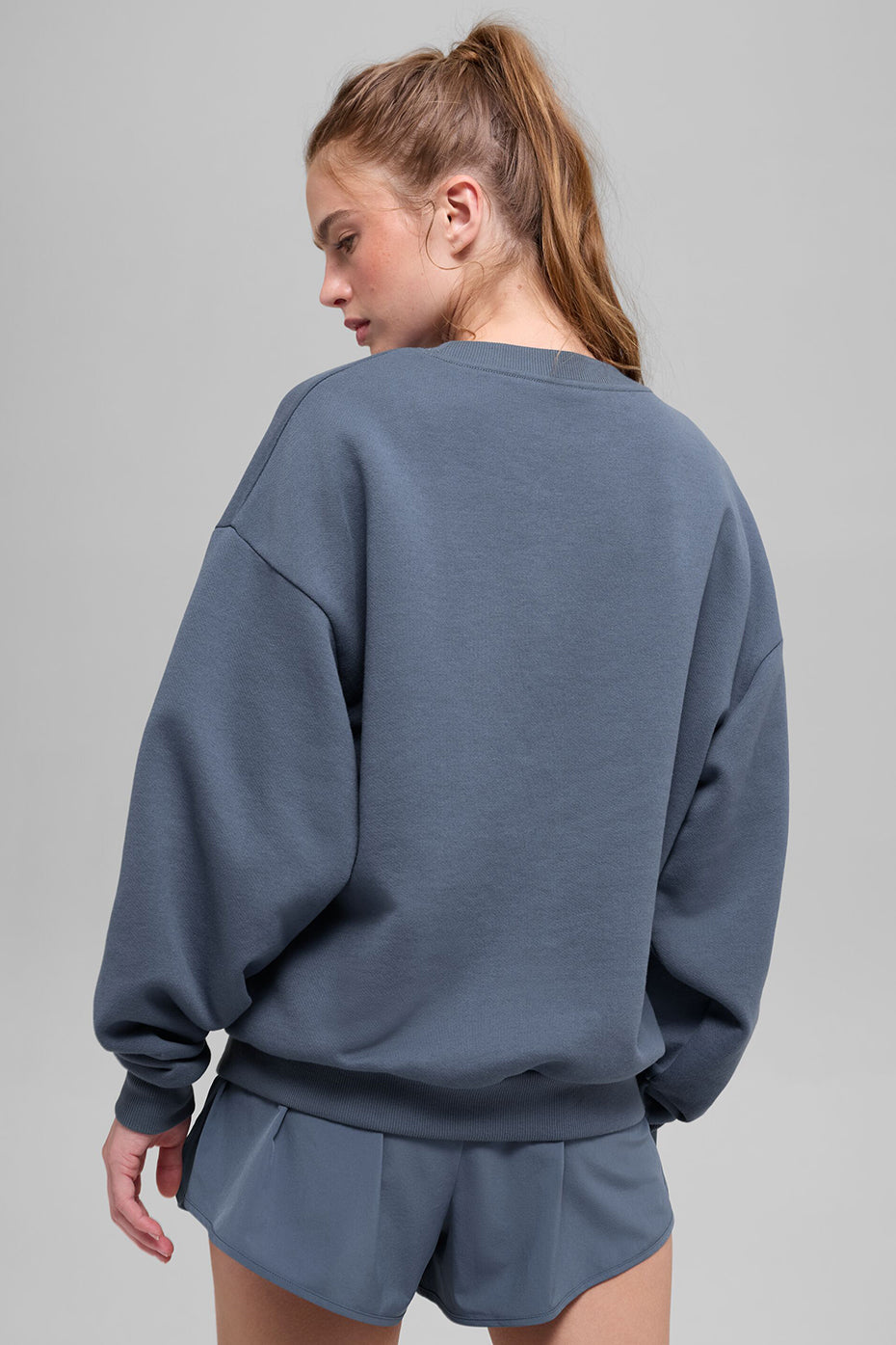 Accolade Crew Neck Pullover - Bluestone - Image 3