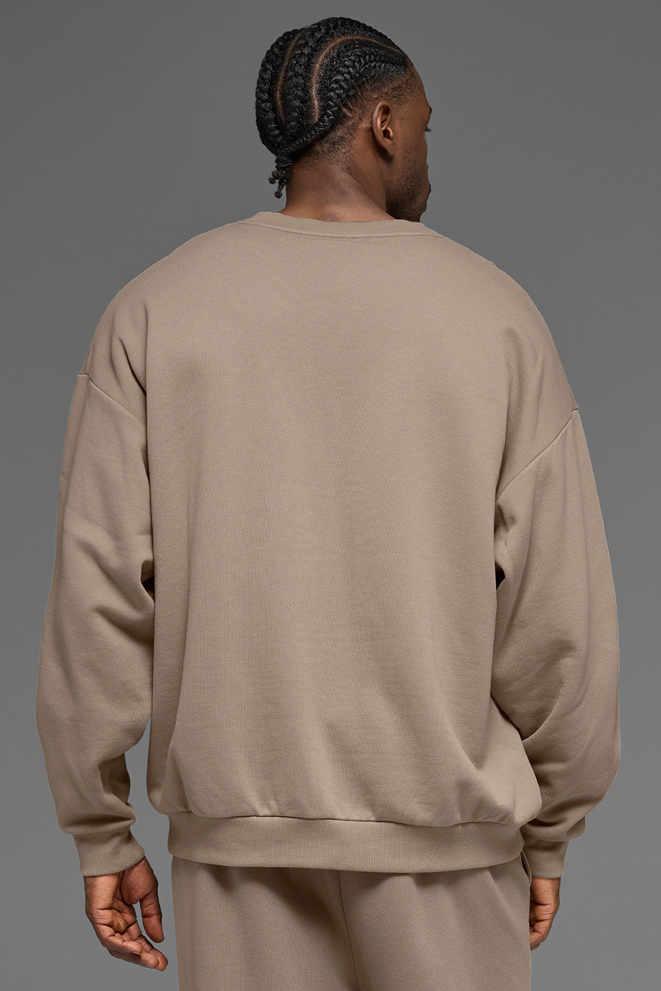 Accolade Crew Neck Pullover - Gravel - Image 2