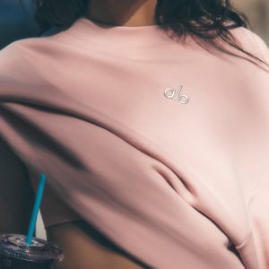 Accolade Crew Neck Pullover - Pink Quartz