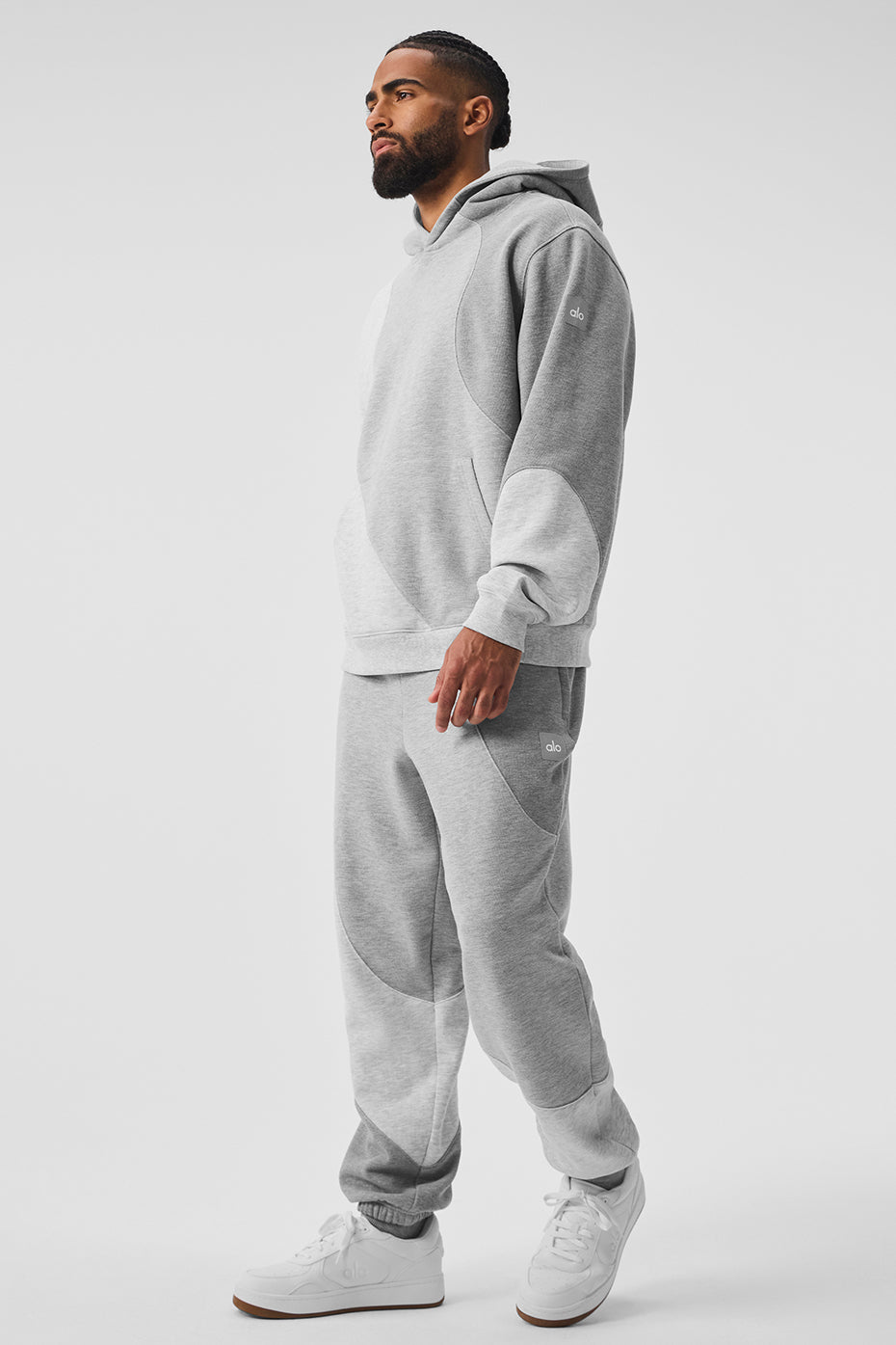 Make Waves Hoodie - Athletic Heather Grey Tonal - Image 5