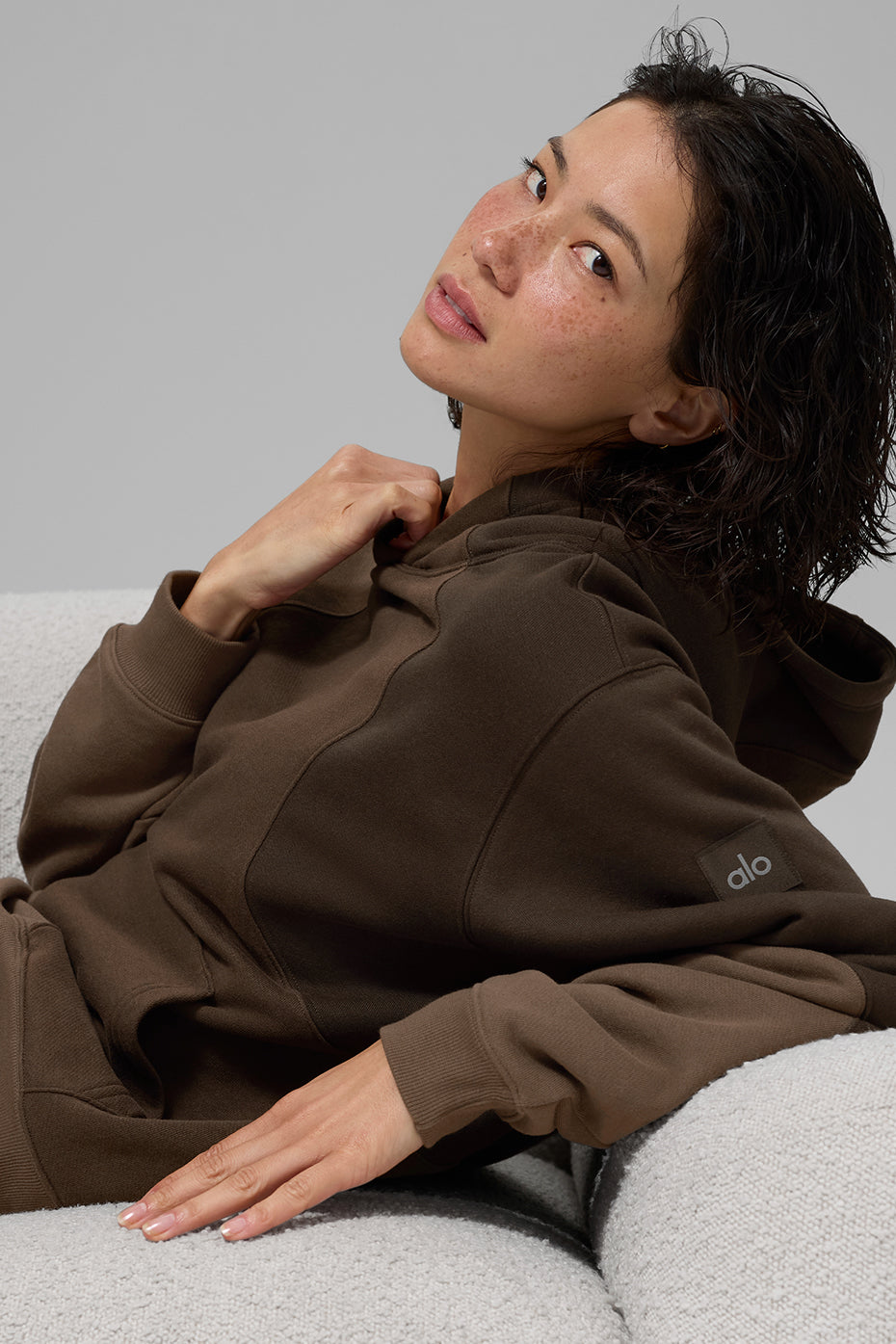 Make Waves Hoodie - Espresso Tonal - Image 3