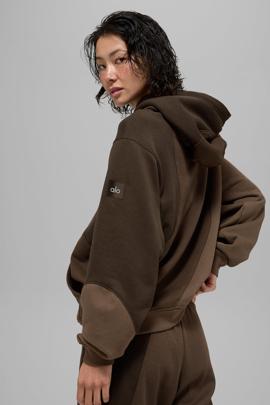Make Waves Hoodie - Espresso Tonal - Image 2