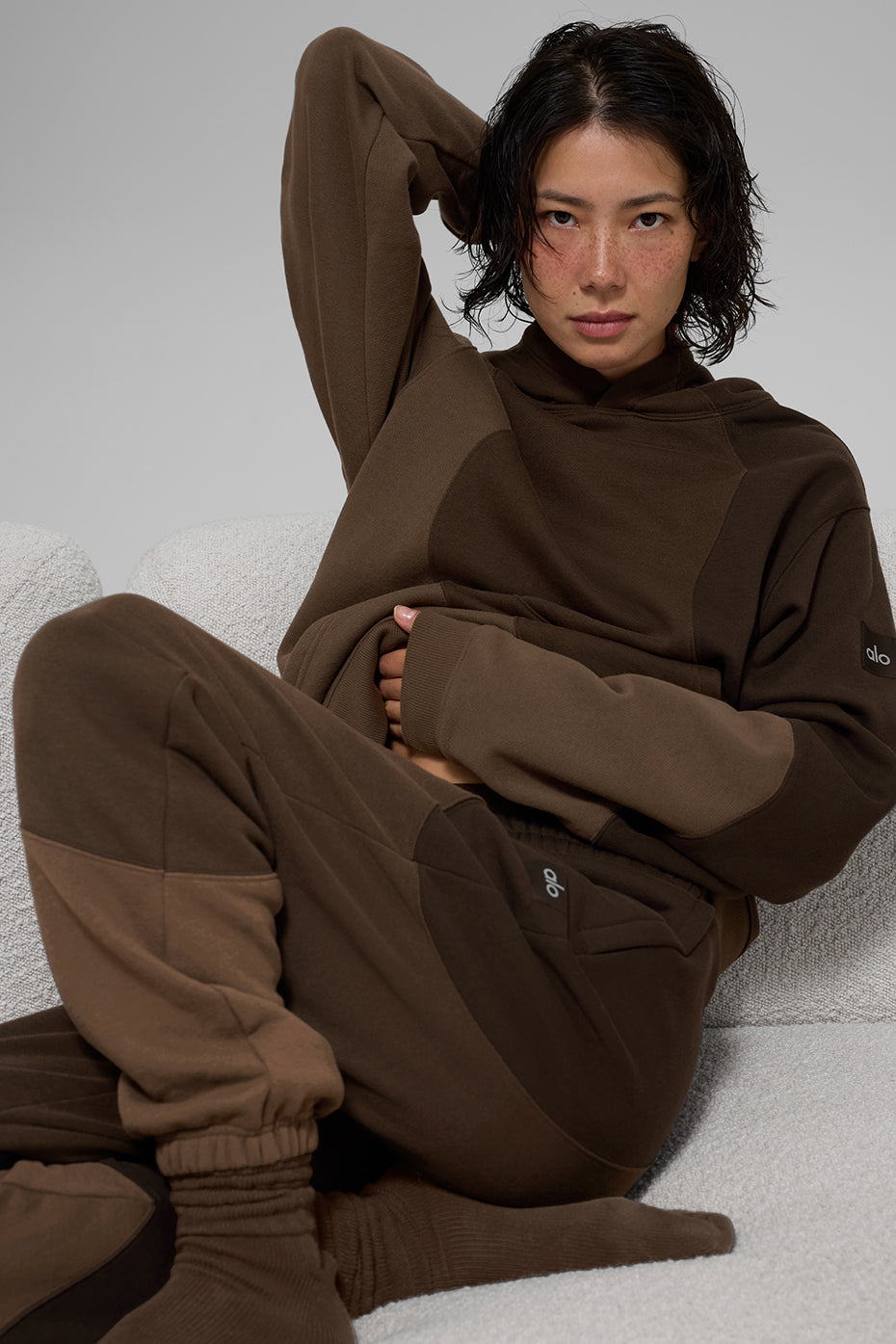Make Waves Hoodie - Espresso Tonal - Image 5