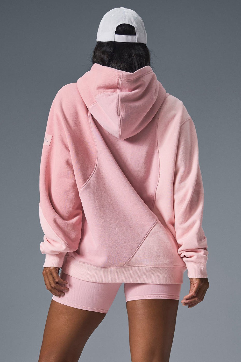 Make Waves Hoodie - Sunset Pink Tonal - Image 2