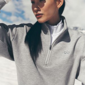 Accolade 1/4 Zip Pullover - Athletic Heather Grey