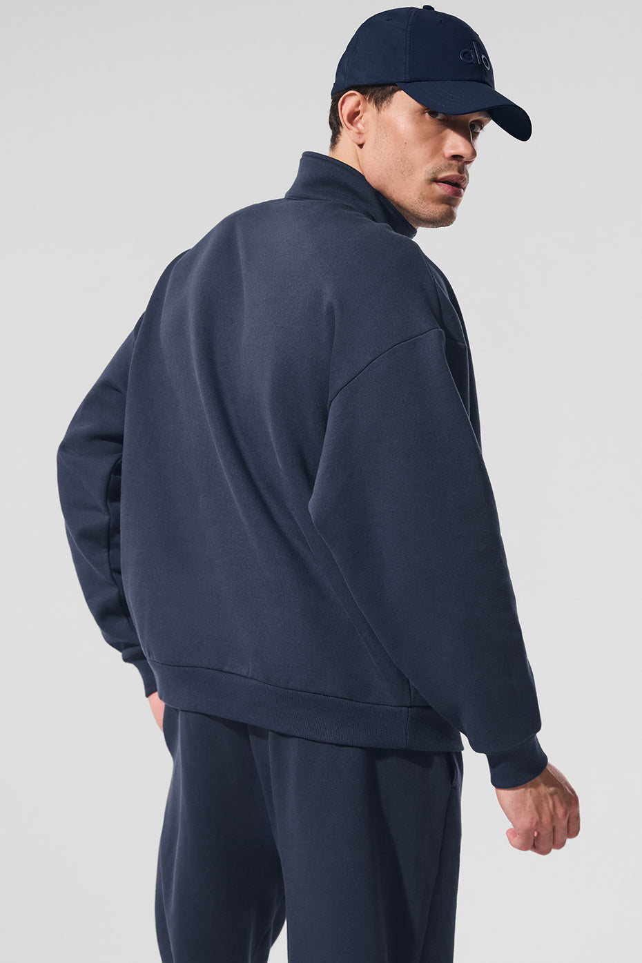 Accolade 1/4 Zip Pullover - Navy - Image 4