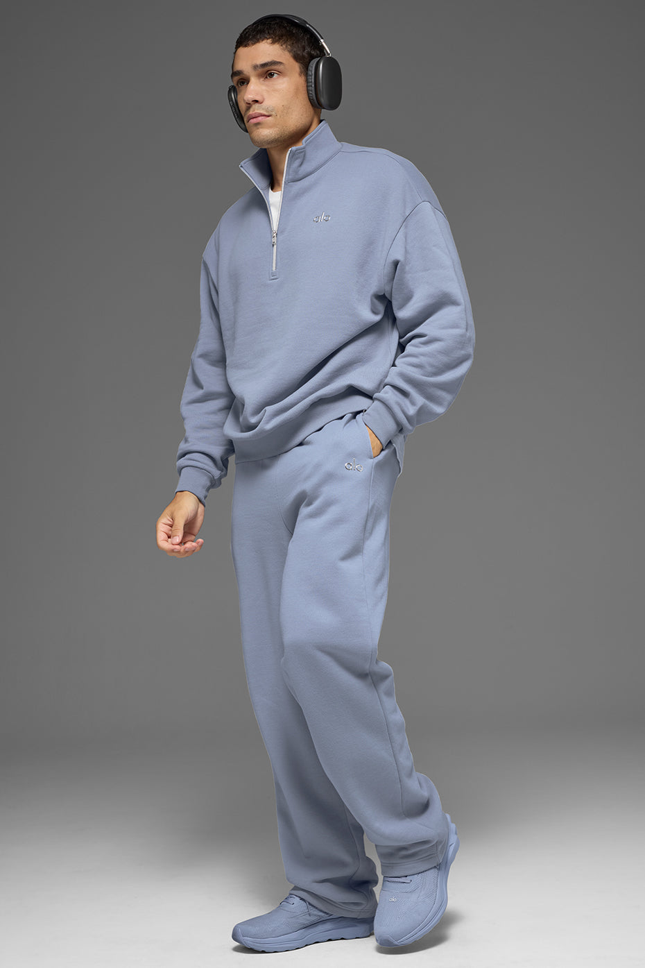 Accolade 1/4 Zip Pullover - Winter Frost - Image 5