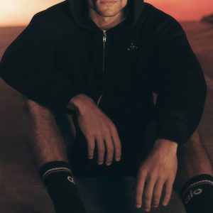 Accolade Full Zip Hoodie - Black