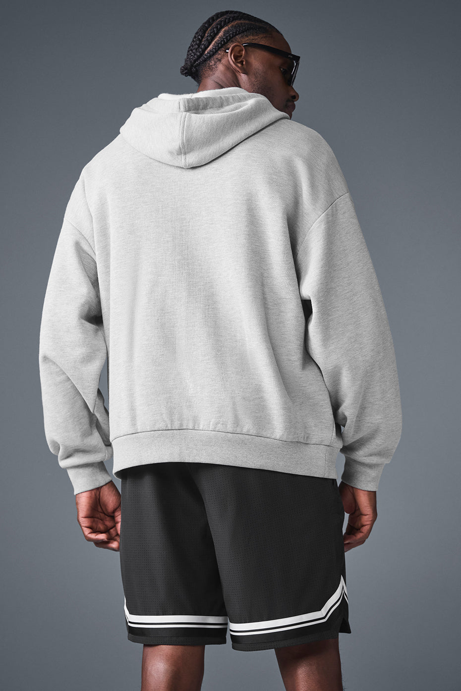 Accolade Full Zip Hoodie - Athletic Heather Grey - Image 3