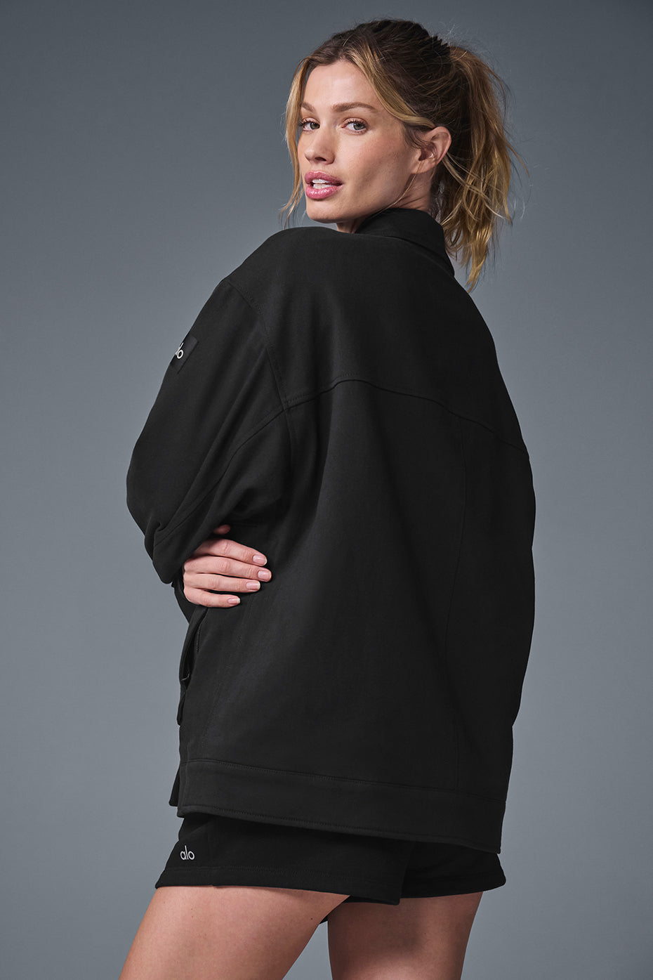 Unisex One Up Jacket - Black - Image 2
