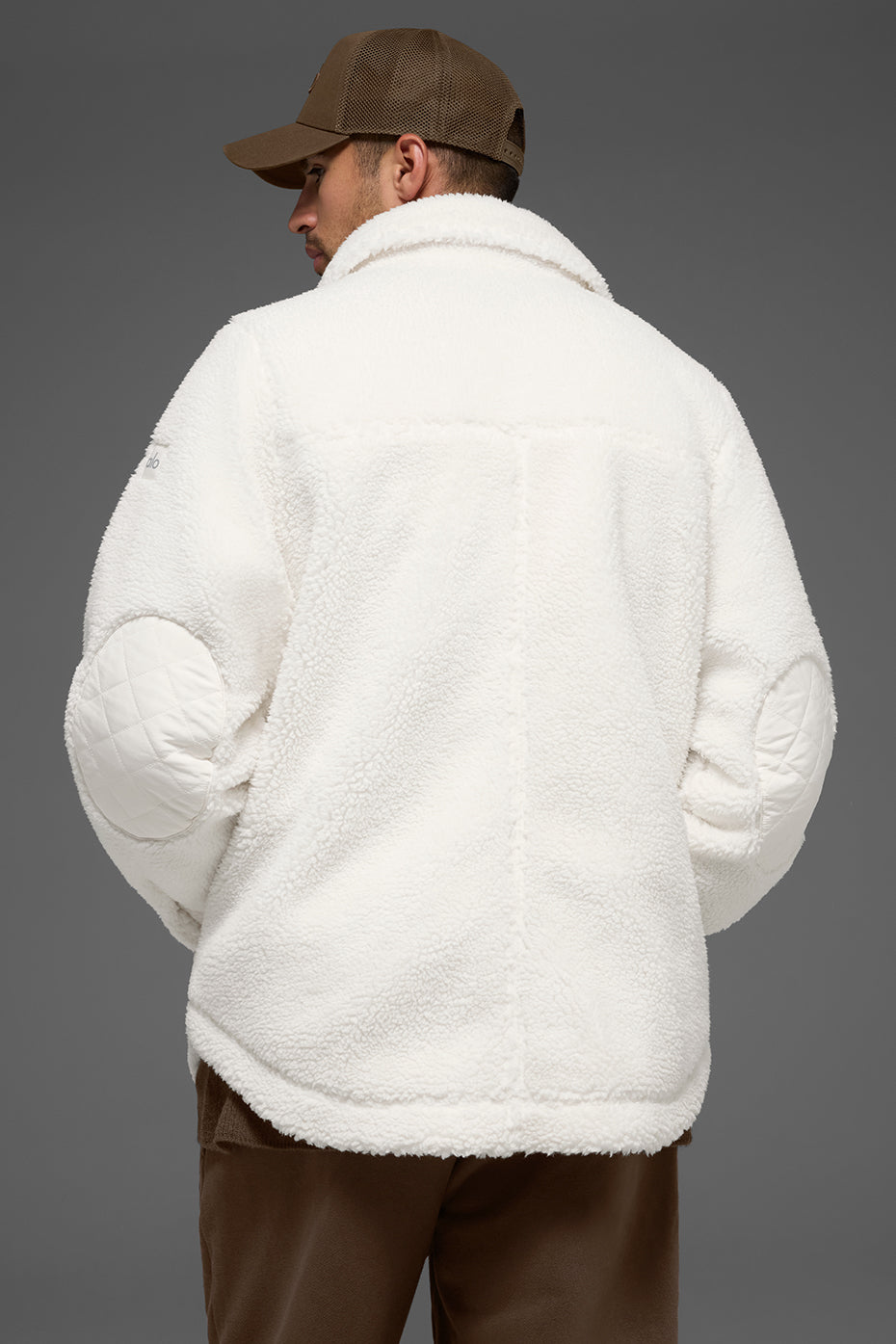 Sherpa Edge Shacket - Ivory - Image 3