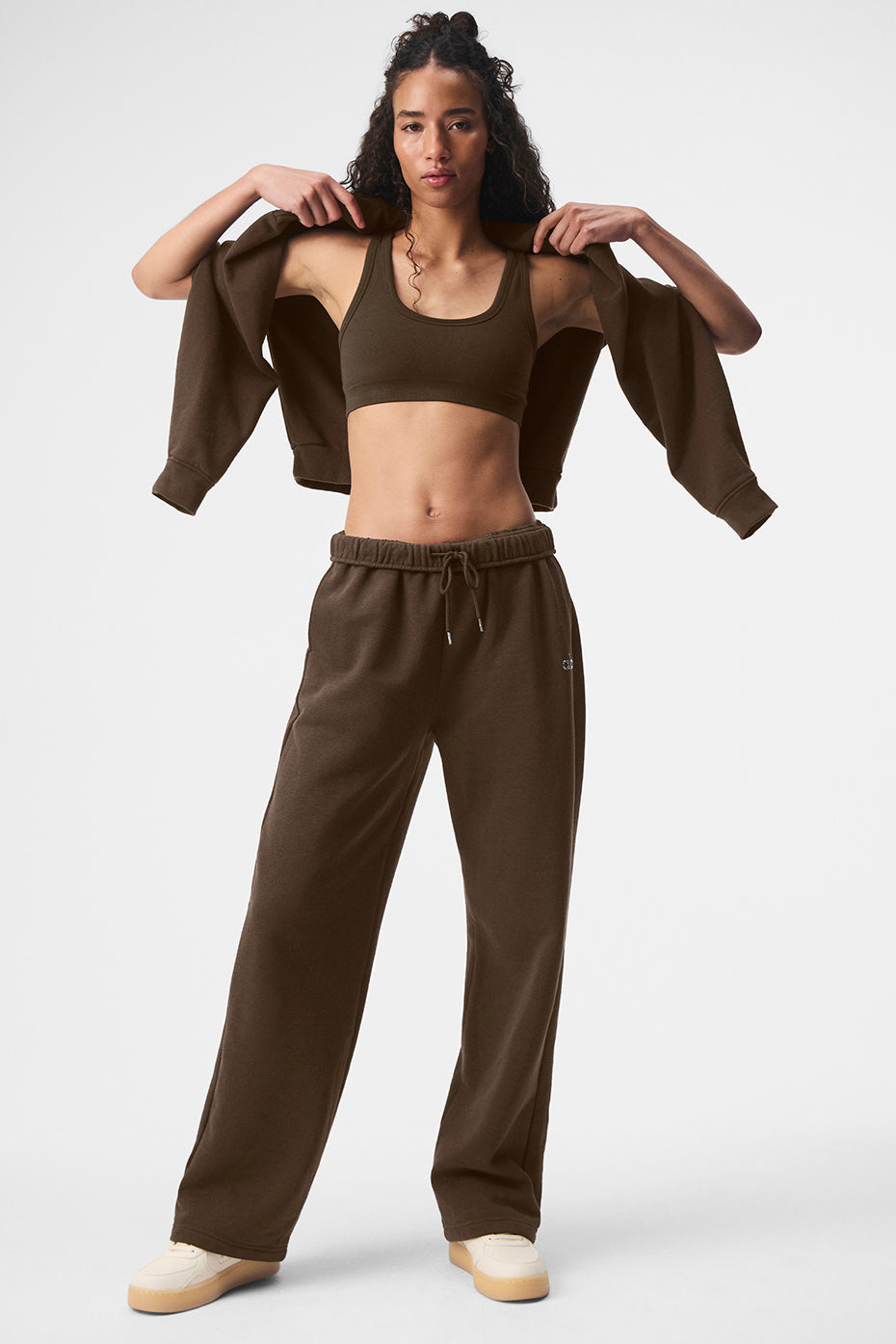 Accolade Straight Leg Sweatpant - Espresso - Image 5