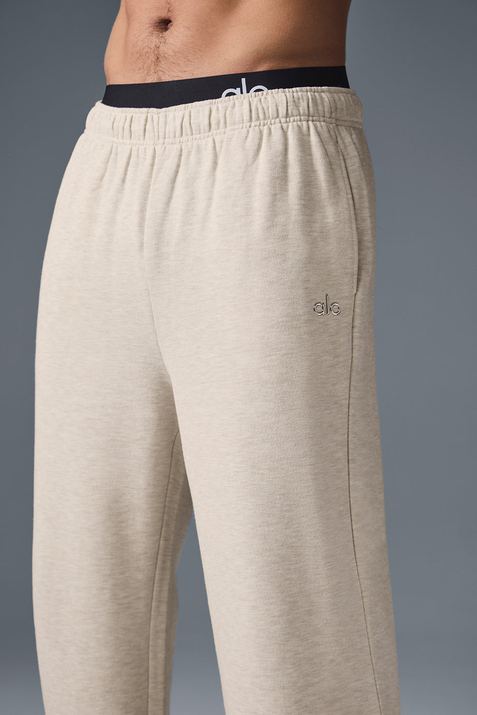 Accolade Straight Leg Sweatpant - Oatmeal Heather - Image 3
