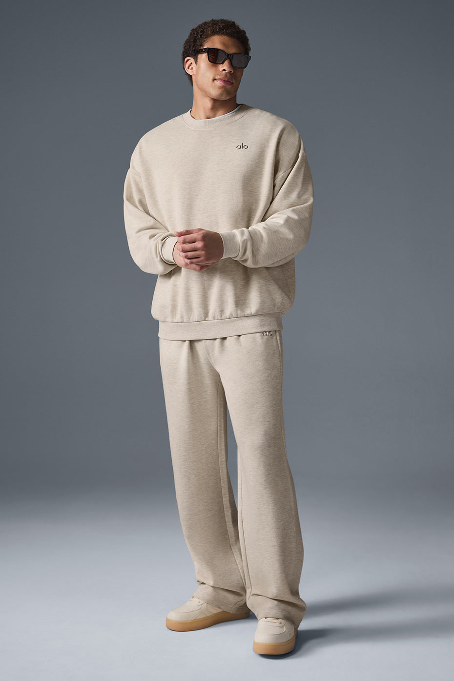 Accolade Straight Leg Sweatpant - Oatmeal Heather - Image 4
