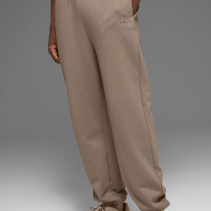 Accolade Straight Leg Sweatpant - Gravel