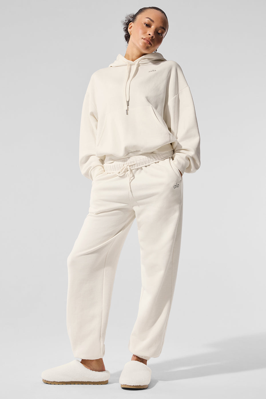 Accolade Sweatpant - Ivory - Image 5