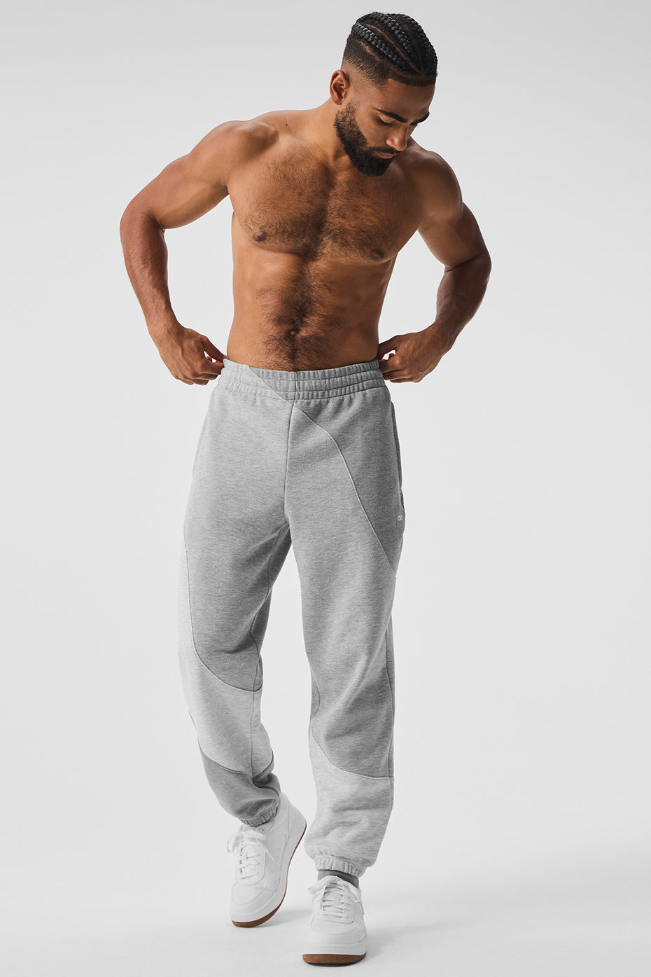 Make Waves Sweatpant - Athletic Heather Grey Tonal - Image 6