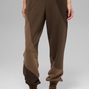Make Waves Sweatpant - Espresso Tonal