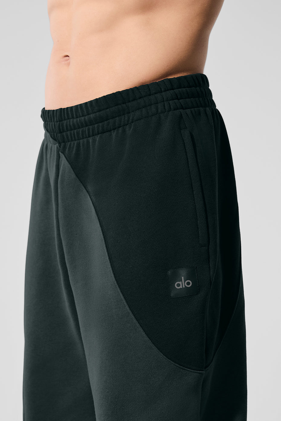 Make Waves Sweatpant - Charcoal Green Tonal - Image 4