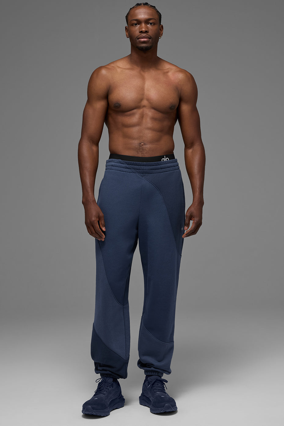 Make Waves Sweatpant - Navy Tonal - Image 4