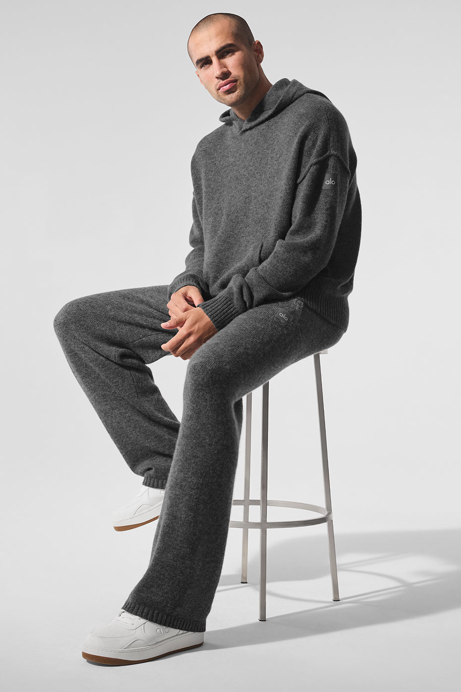New Class Cashmere Sweatpant - Platinum Grey - Image 5