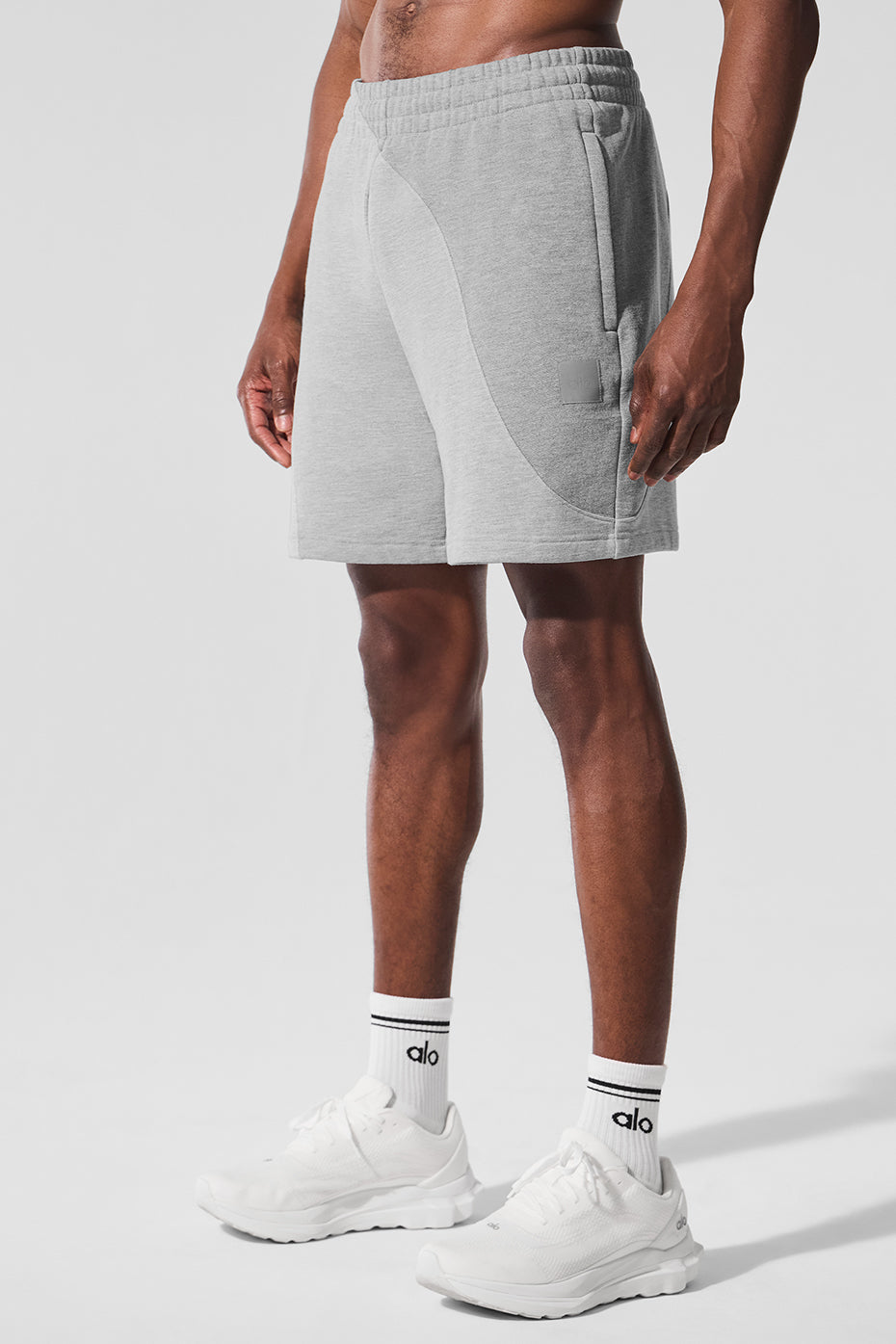7 Make Waves Short - Athletic Heather Grey Tonal - Image 4