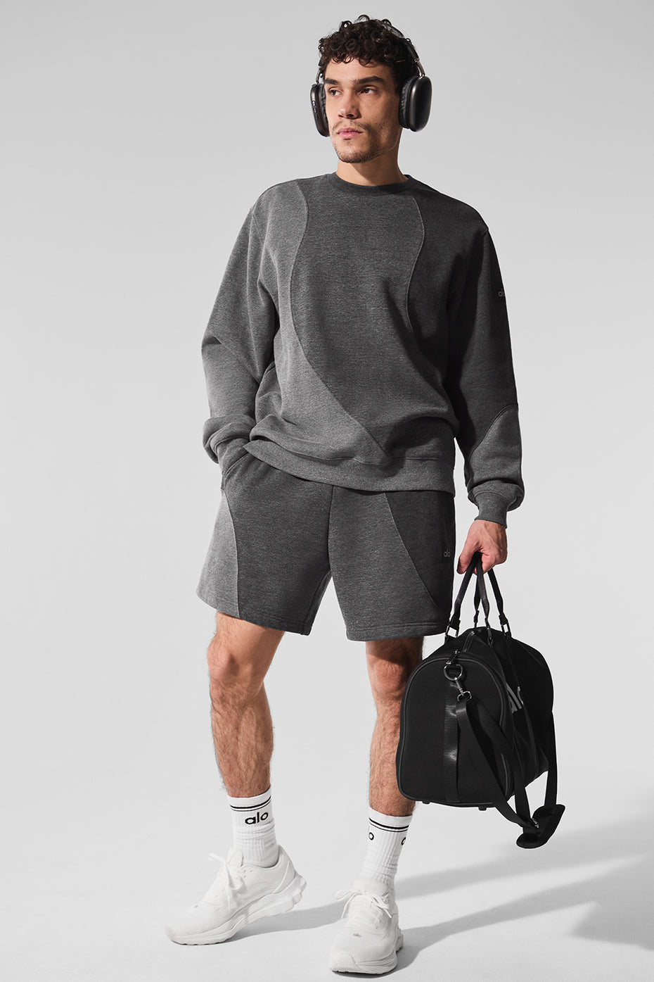 7 Make Waves Short - Dark Heather Grey Tonal - Image 5