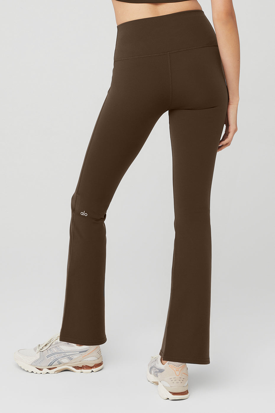 Airbrush High-Waist 7/8 Bootcut Legging - Espresso - Image 2