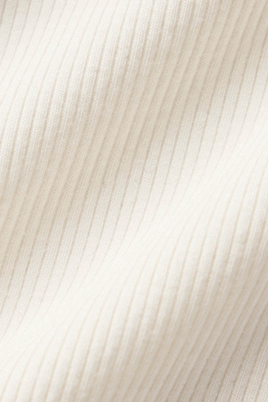 Ribbed Mesmerize Short Sleeve - Ivory - Image 5