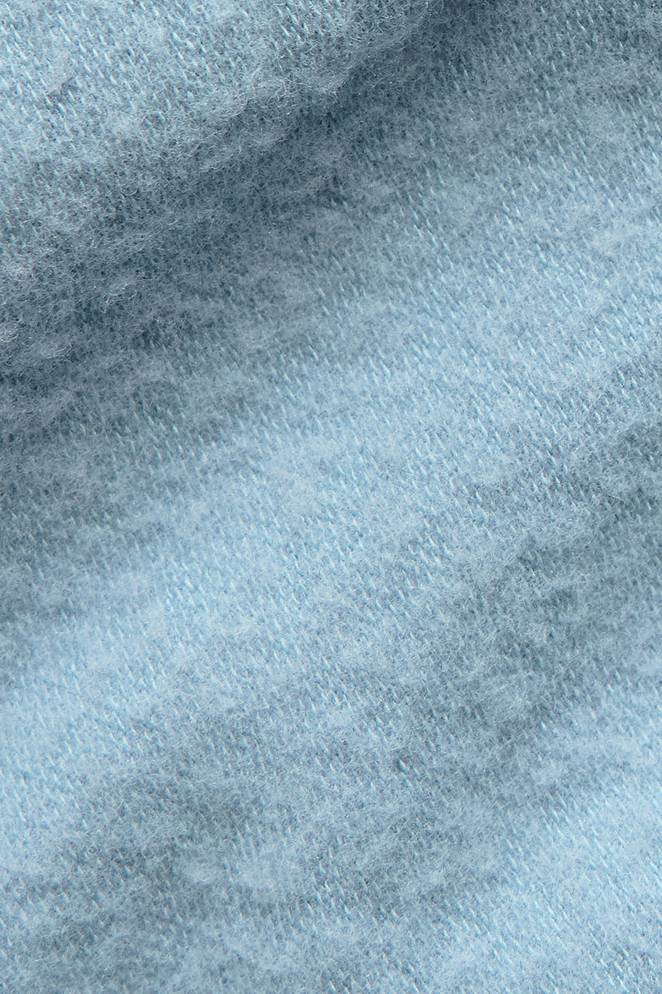 Seamless Winter Warm Plush Cropped Short Sleeve - Celestial Blue - Image 5