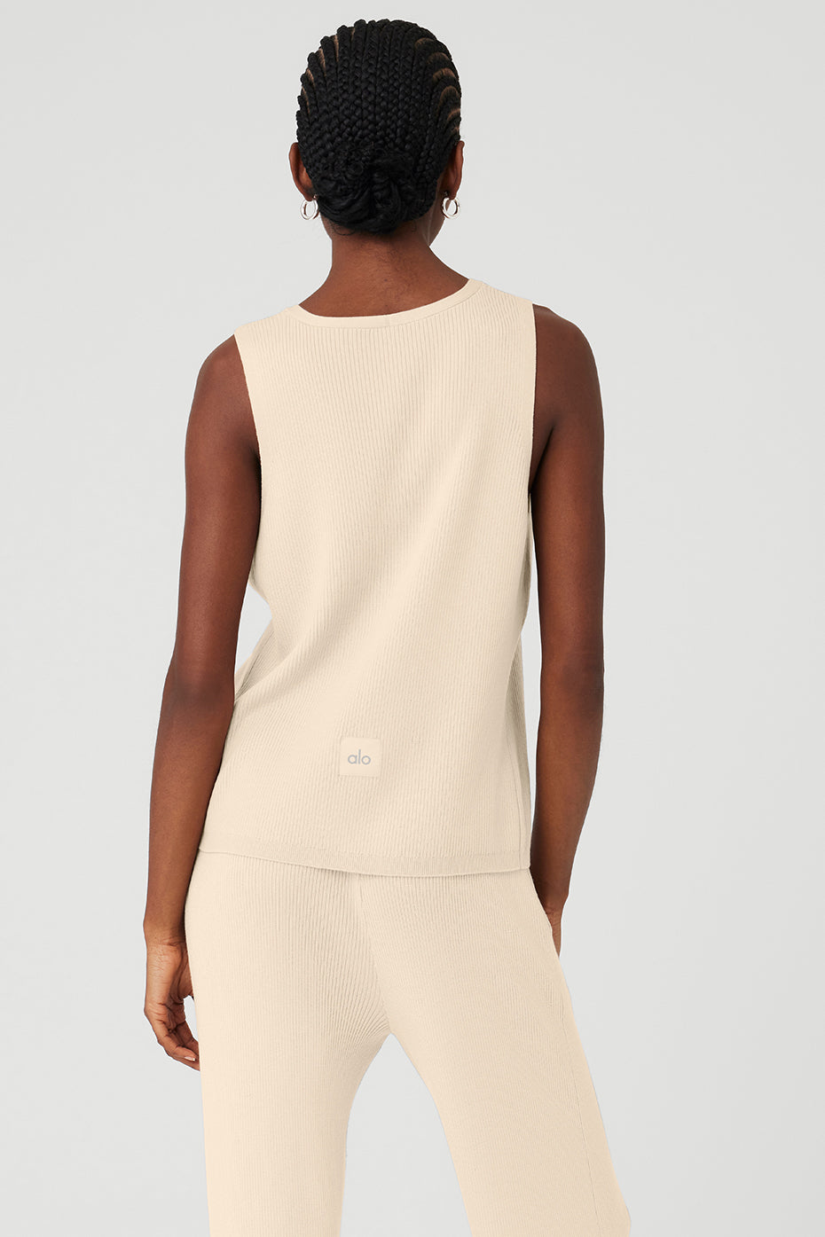 Knit Salana Tank - Macadamia - Image 2