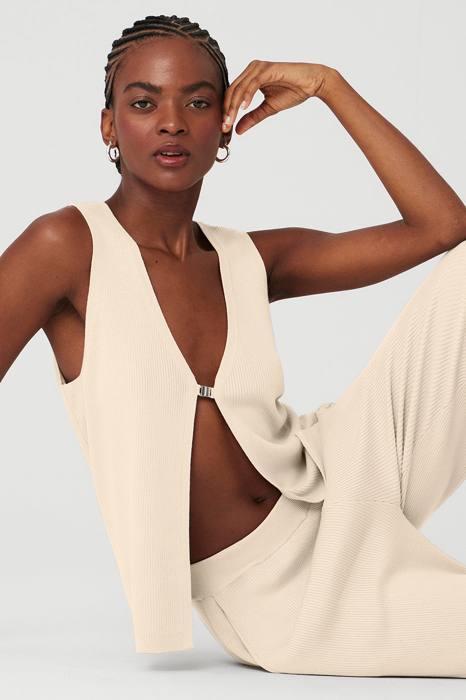 Knit Salana Tank - Macadamia - Image 5