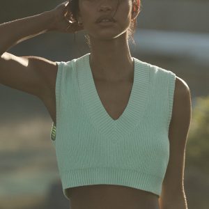 Supernatural Sweater Tank - Spearmint