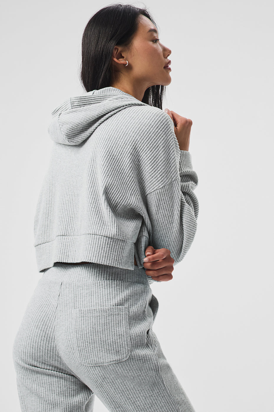 Muse Hoodie - Athletic Heather Grey - Image 3