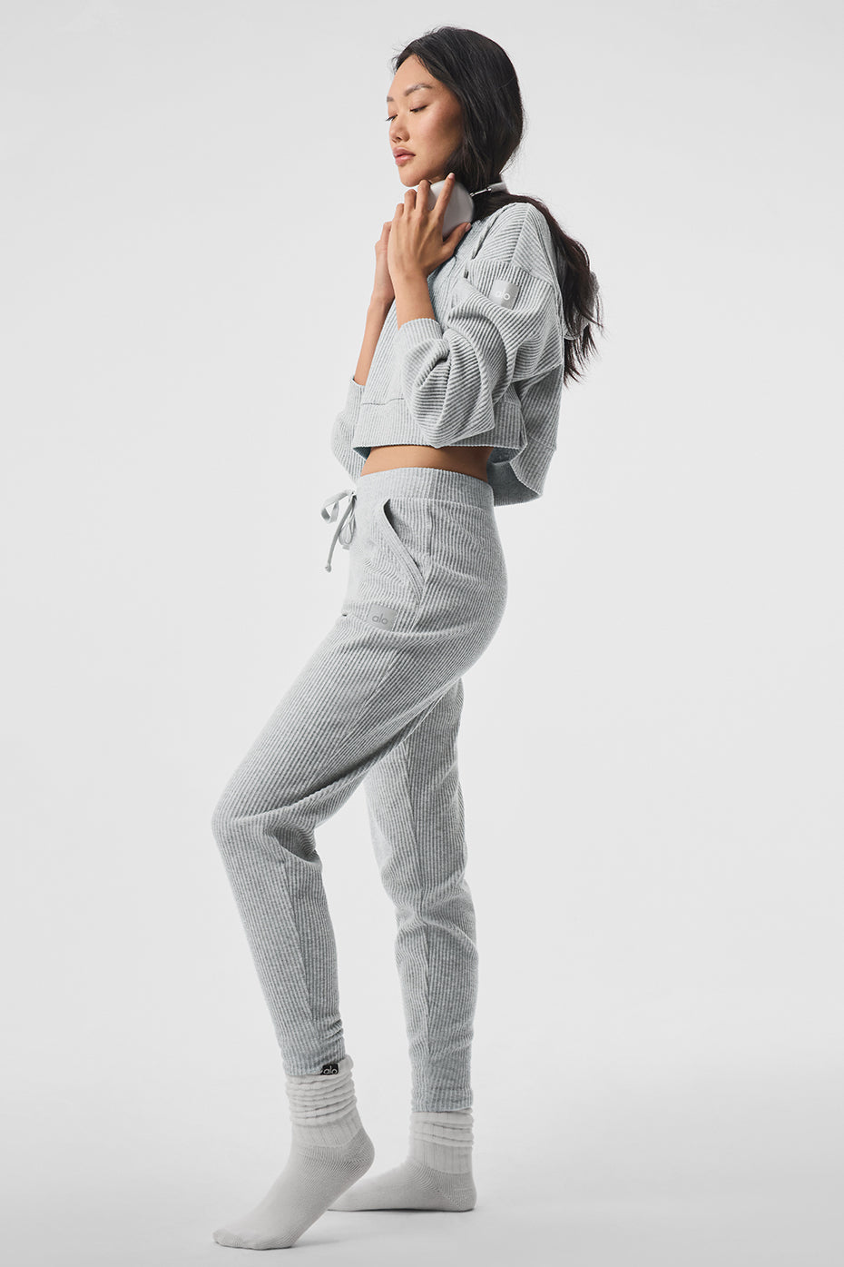 Muse Hoodie - Athletic Heather Grey - Image 5