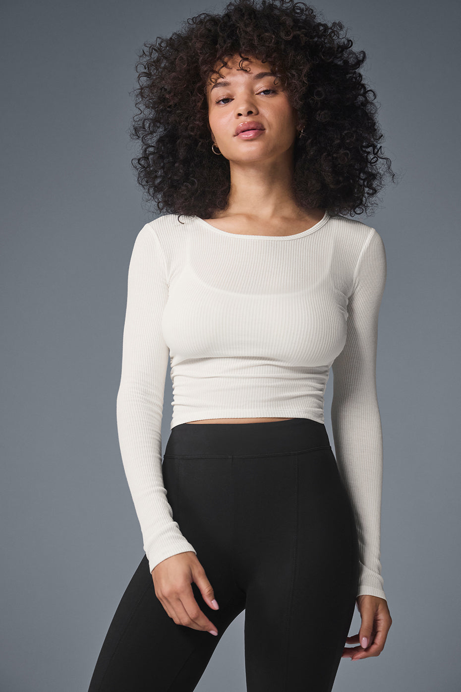 Gather Long Sleeve - Ivory - Image 5